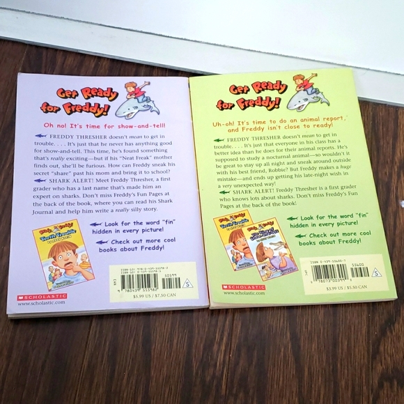 Ready Freddy 4 Books Scholastic Show & Tell, Homework Hassles Kids Reading - Picture 9 of 12